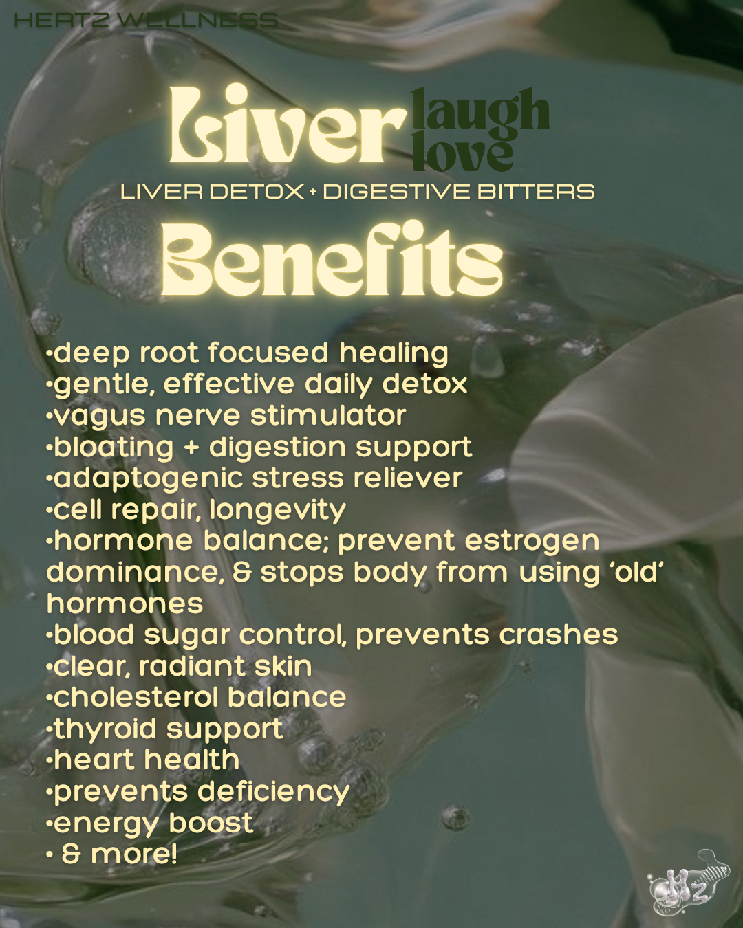 Liver, Laugh, love + Fluid flow Tincture bundle: