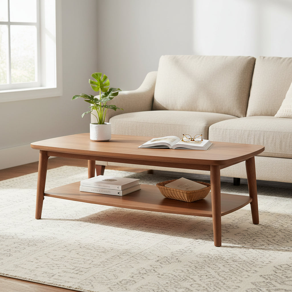 Greyson Coffee Table, Acorn Finish