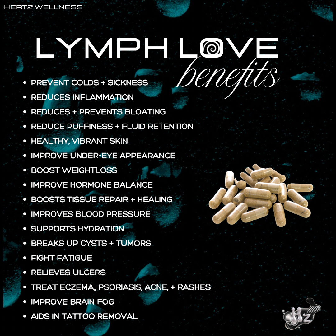 LYMPHLOVE: LYMPHATIC SUPPORT + IMMUNITY RESET CAPSULES
