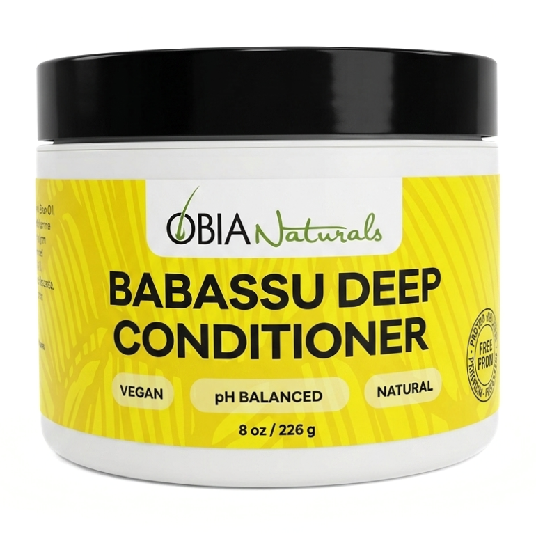 Babassu Deep Conditioner — Protein-Free for Dry, Curly Hair