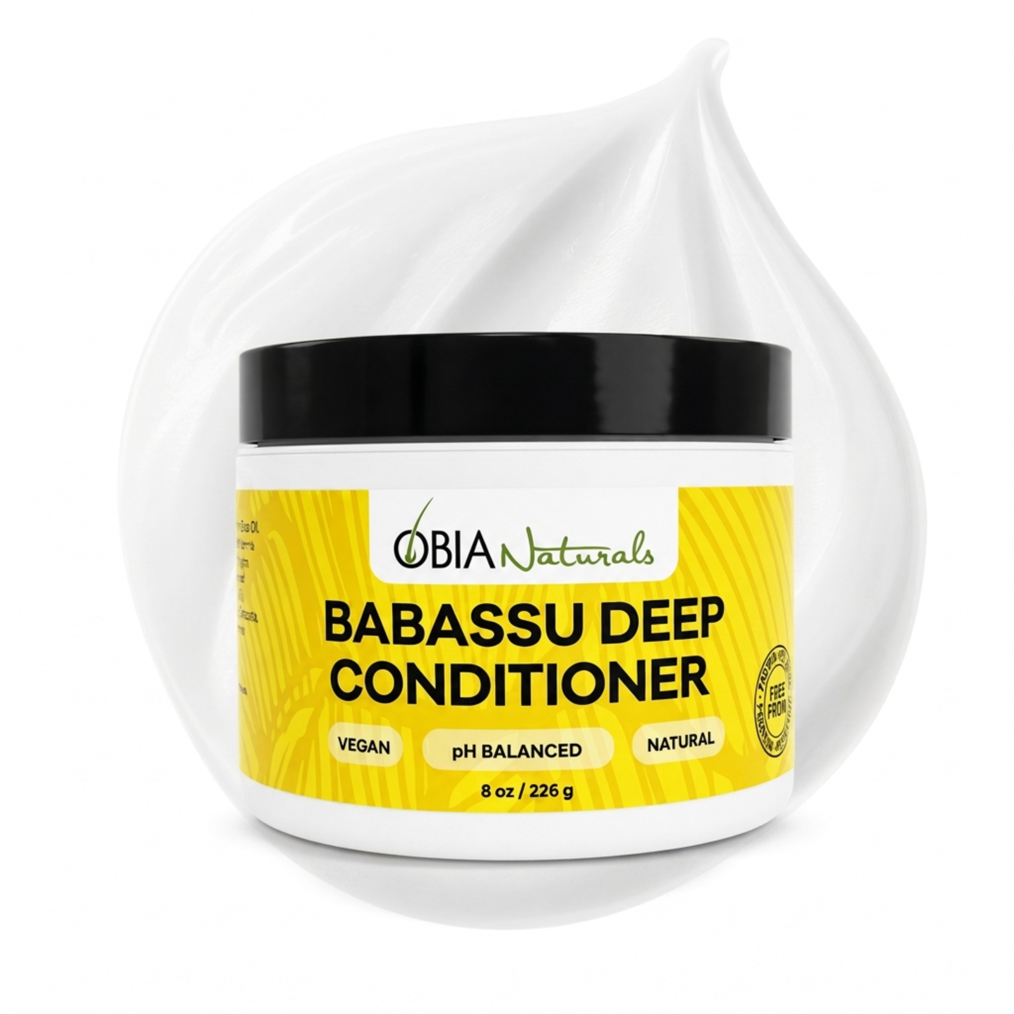 Babassu Deep Conditioner — Protein-Free for Dry, Curly Hair