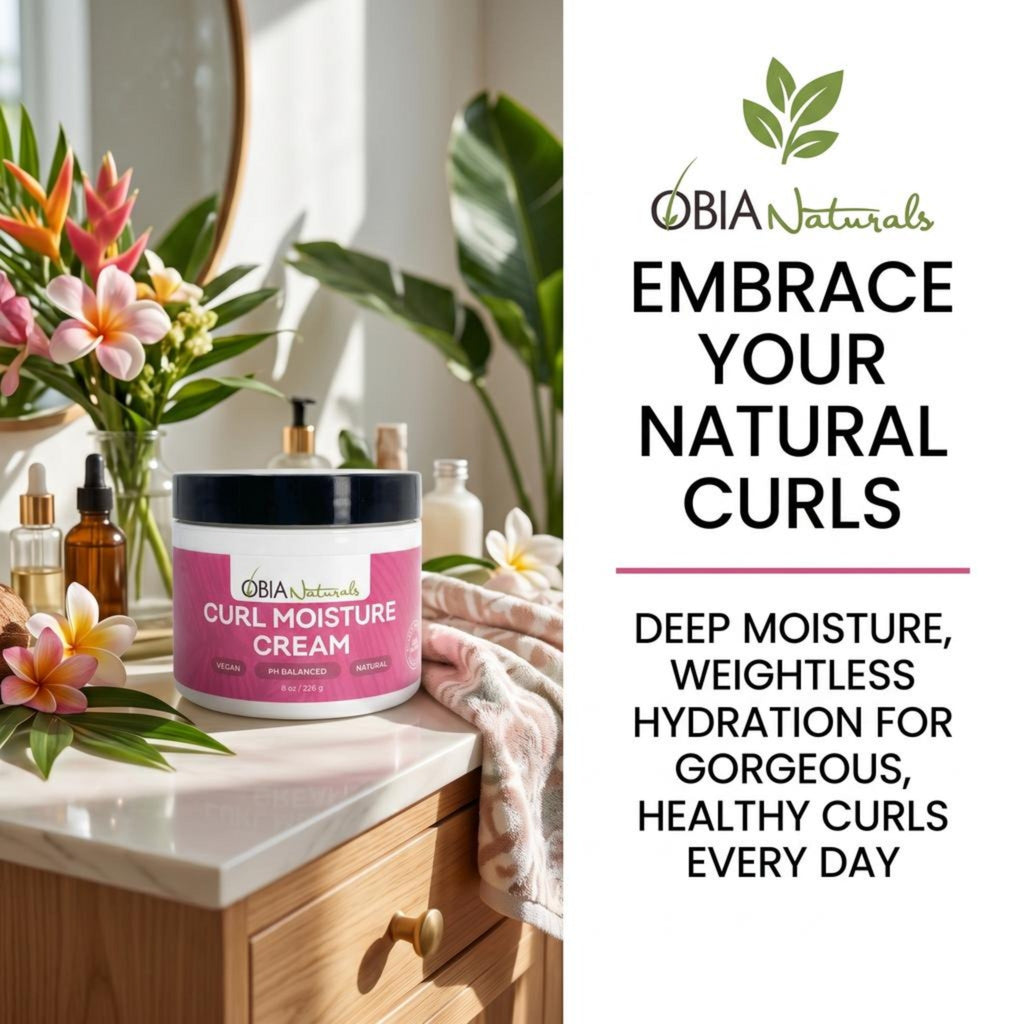 Curl Moisture Cream — Leave-In Conditioner for Curly Hair