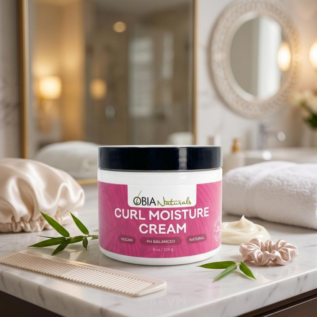 Curl Moisture Cream — Leave-In Conditioner for Curly Hair