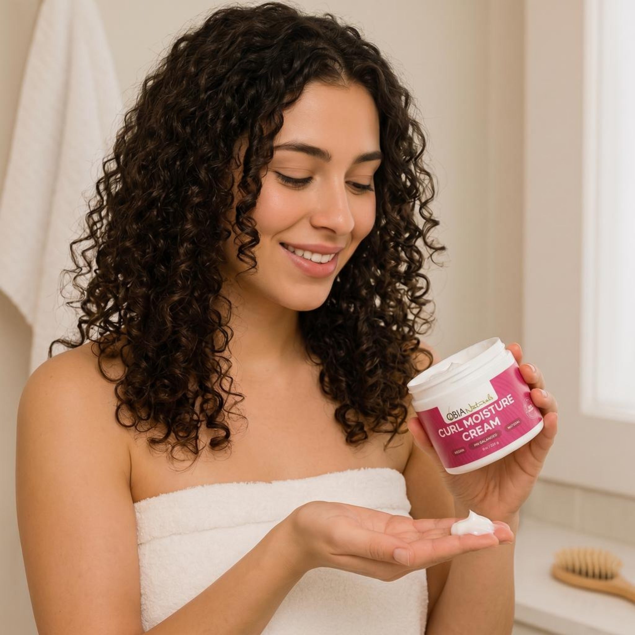 Curl Moisture Cream — Leave-In Conditioner for Curly Hair