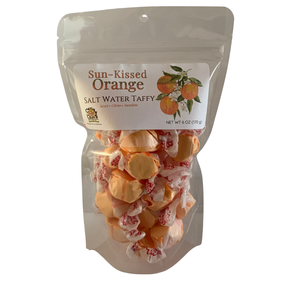 Sun-Kissed Orange Salt Water Taffy | Florida Citrus Collection