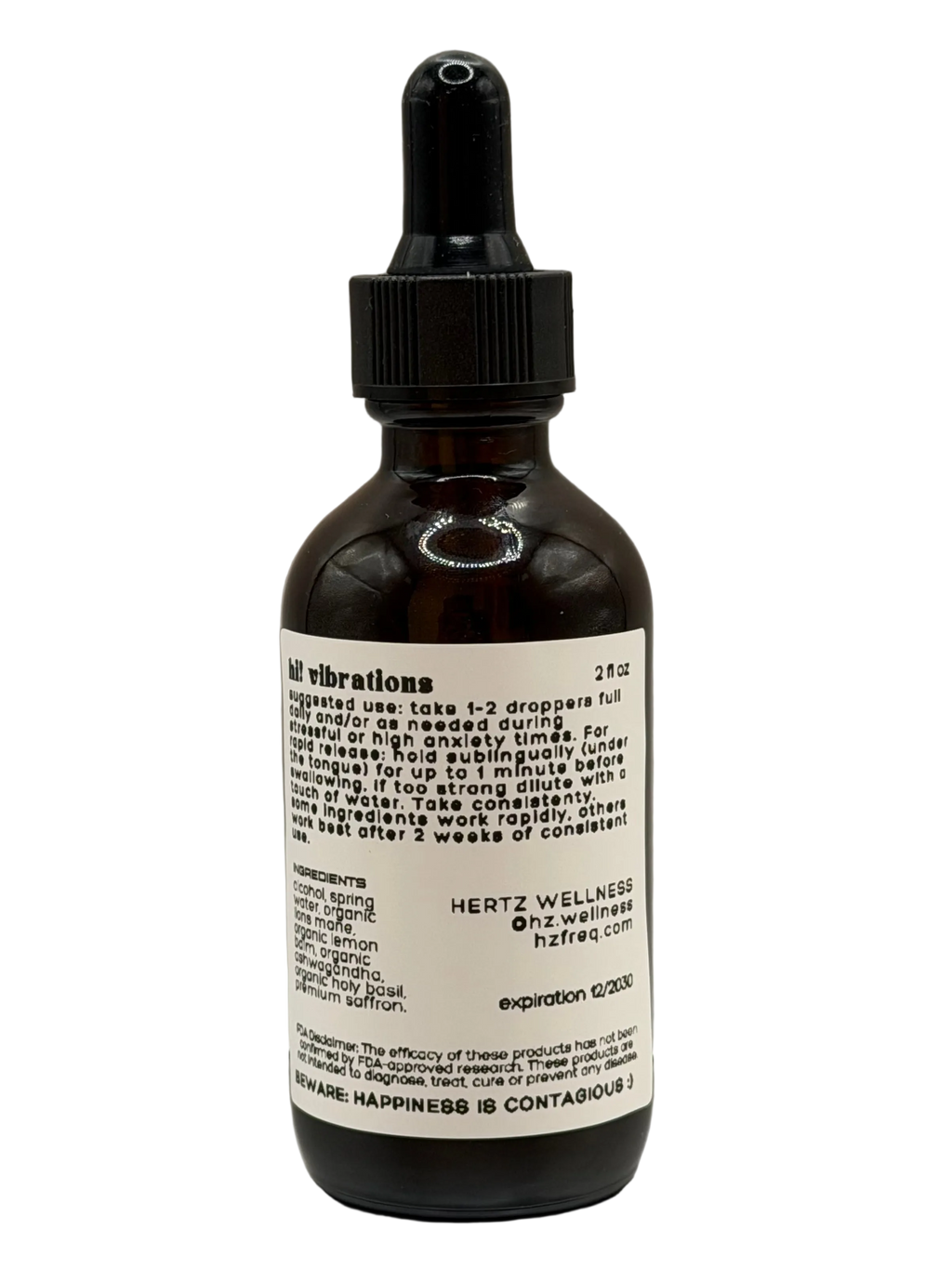 hi! vibrations: mood boosting tincture