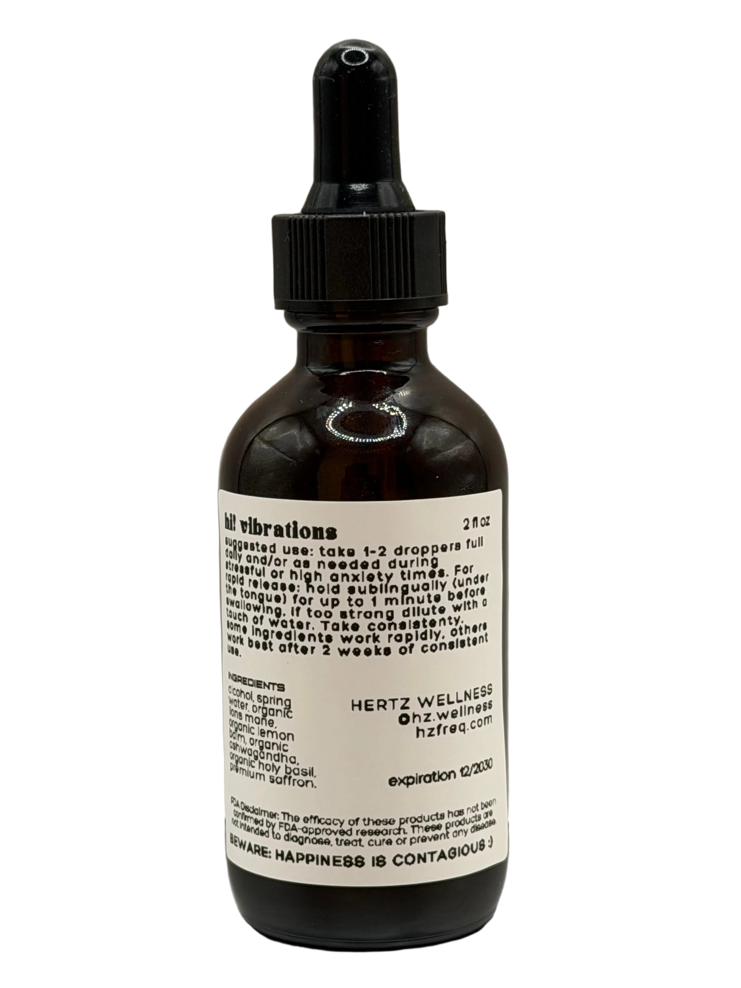 hi! vibrations: mood boosting tincture
