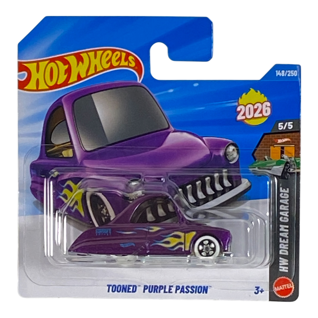 Hot Wheels Tooned Purple Passion | HW Dream Garage Series 5/5