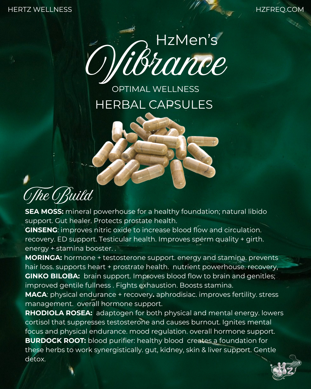 HzMen’s Vibrance: optimal wellness capsules