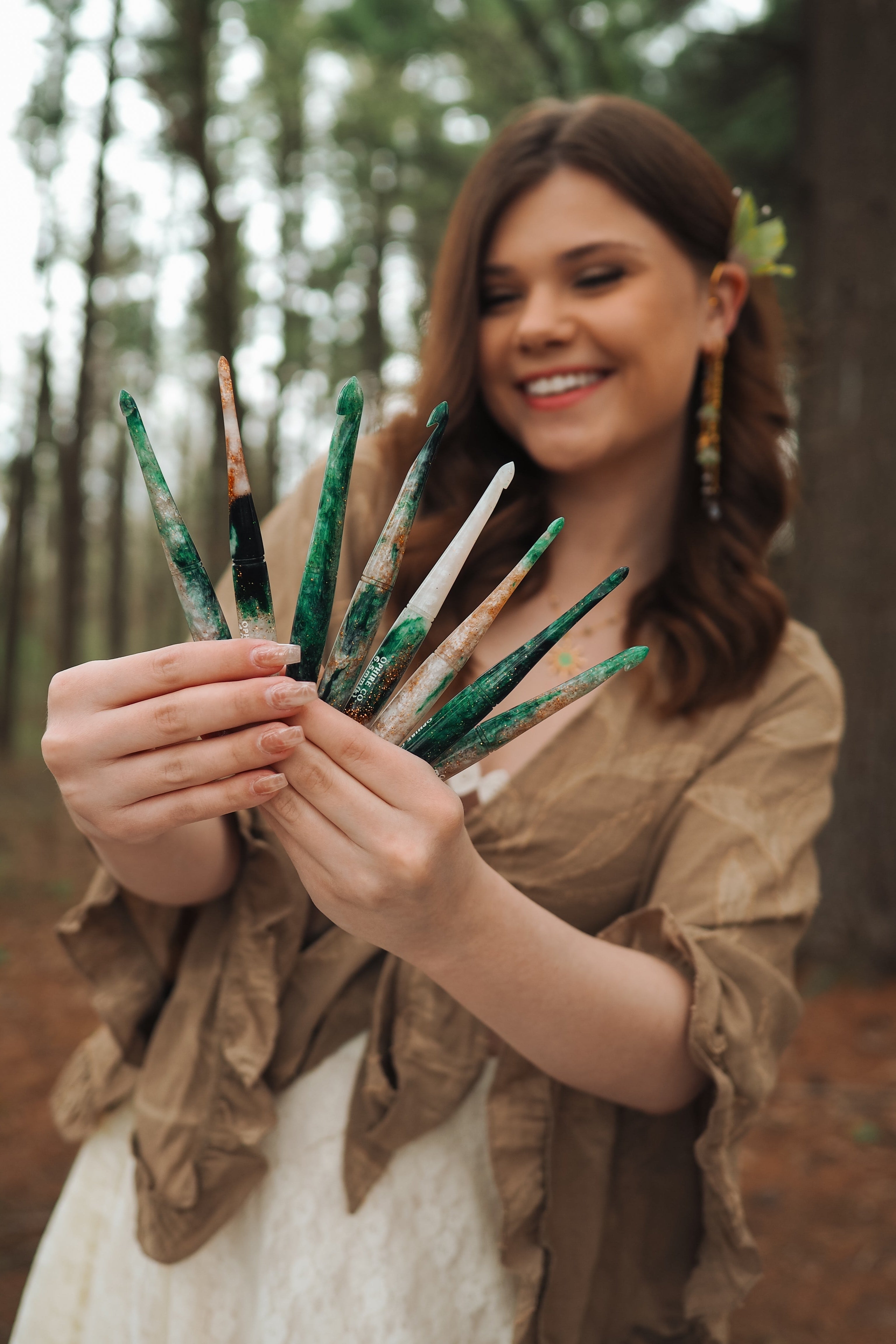Magnolia Spring Crochet Hook