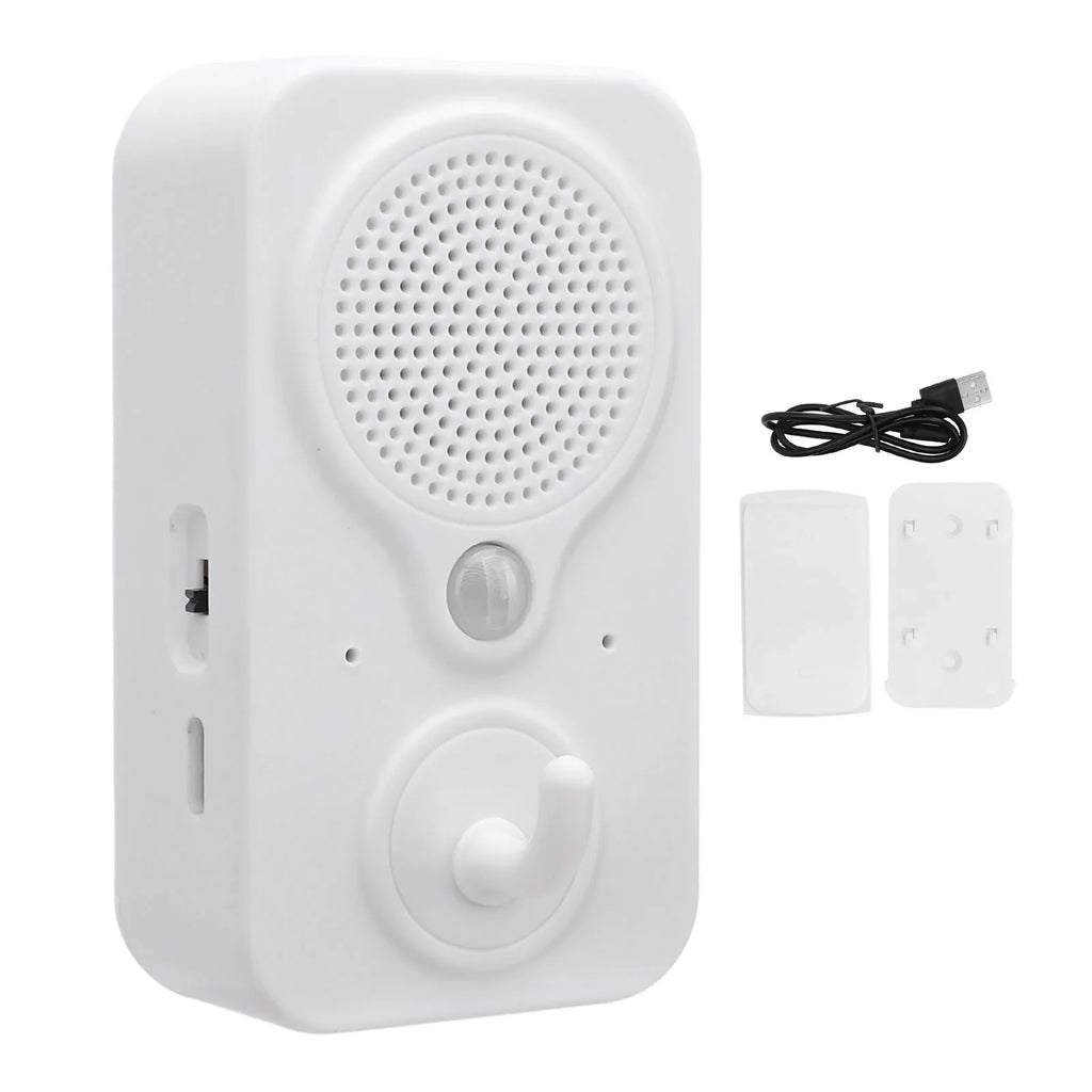 Voice Prompt Doorbell Multilingual PIR Motion Detection Sensitive, Voice Alert Entry System.