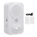 Voice Prompt Doorbell Multilingual PIR Motion Detection Sensitive, Voice Alert Entry System.