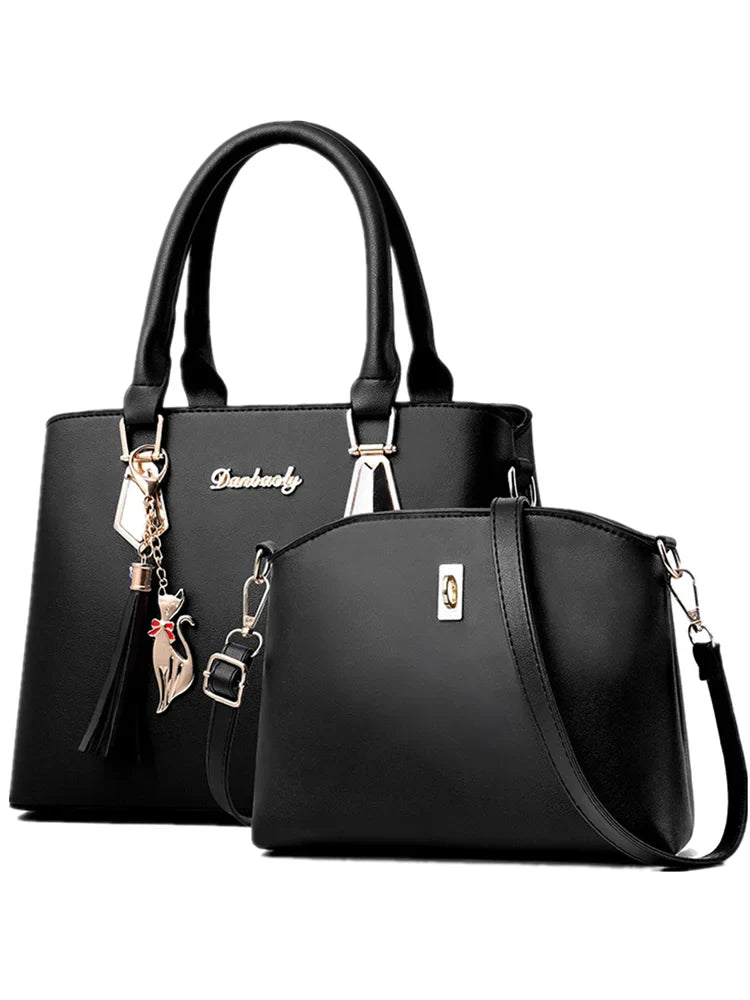 New Fashionable High-End Texture Women's Bag | European & American Style Single Shoulder & Crossbody Handbag (Portable Satchel)