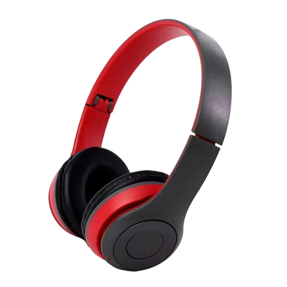 Over-Ear Earphone Noise Reduction stereo Headset Wireless Bluetooth-Compatible 5.0 Headphones 3.5mm Jack Supports Aux for Music