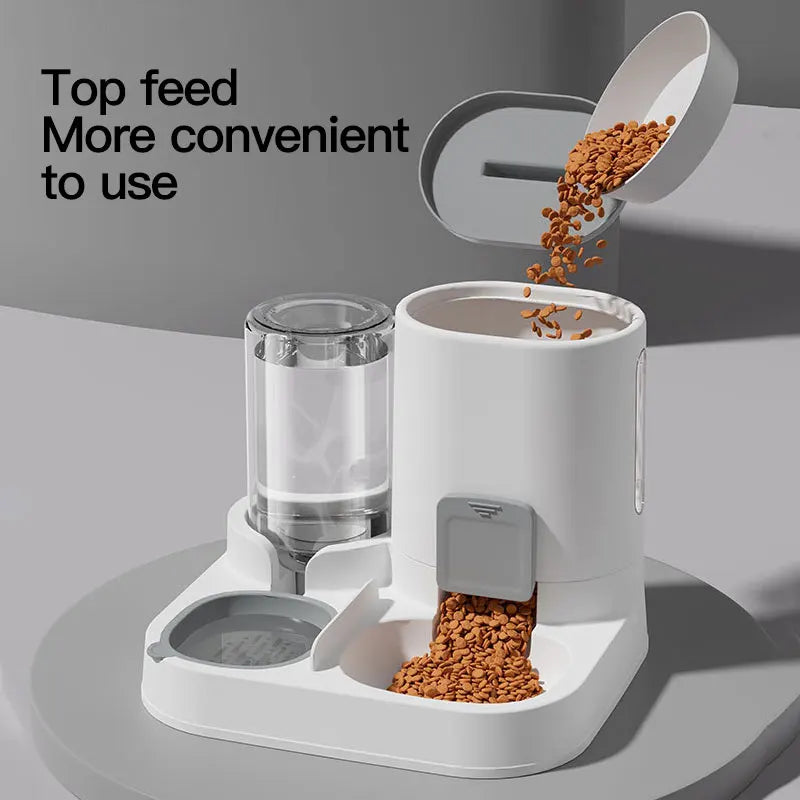 Automatic, Water Dispenser,Spill-Proof  One-Piece Design,