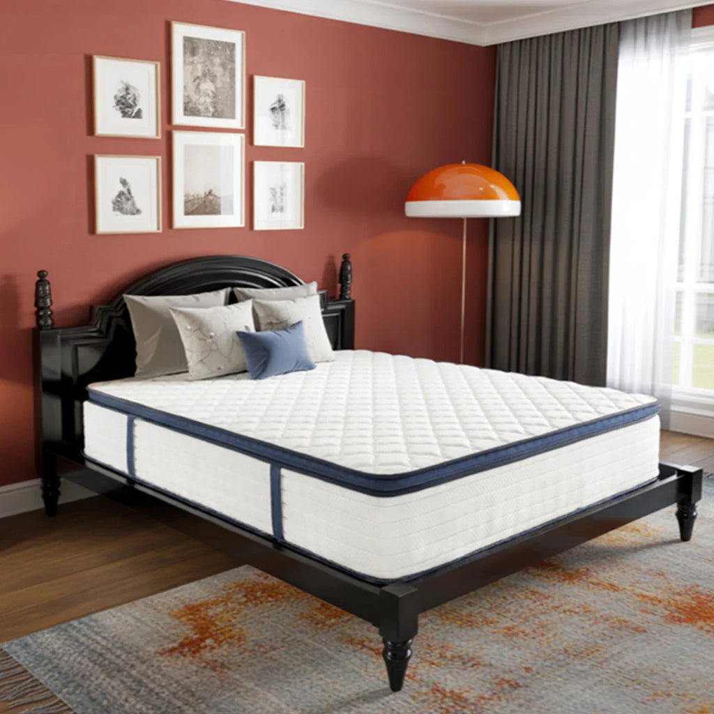 Hybrid Gel Memory Foam Queen Mattress, Firm, Cooling
