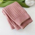 1-6 Years Girls Toddler Baby Basic Ribbed Sweater and Leggings, Footless Tights.