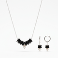 Dalmatian Necklace & Earrings Set