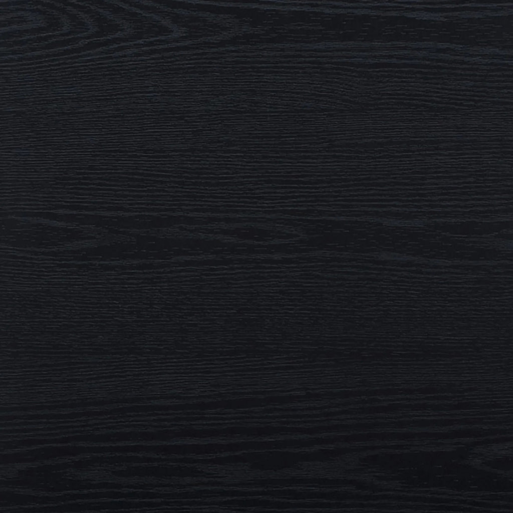 Juliet Curved Desk with Storage – Black Finish