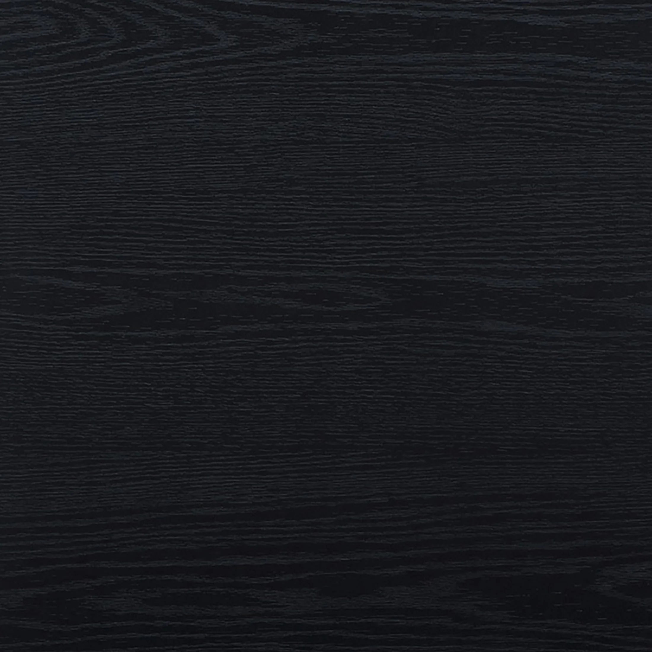 Juliet Curved Desk with Storage – Black Finish