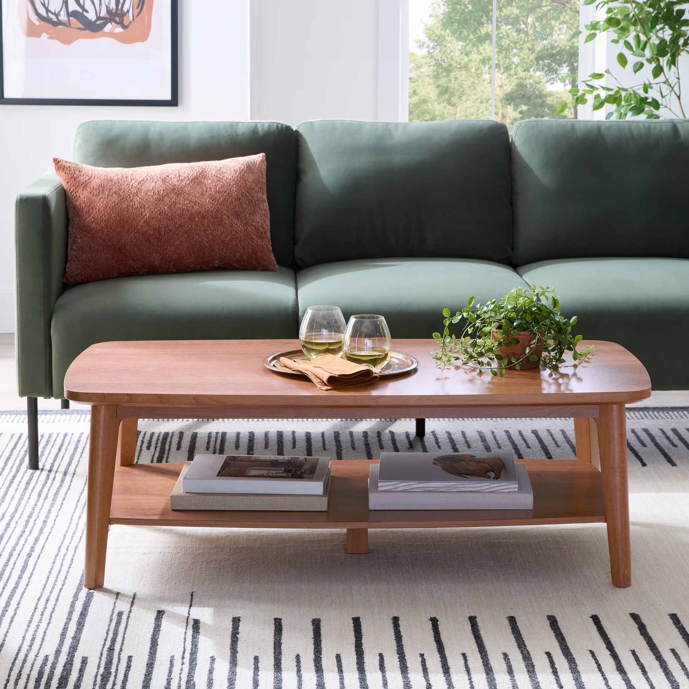 Greyson Coffee Table, Acorn Finish